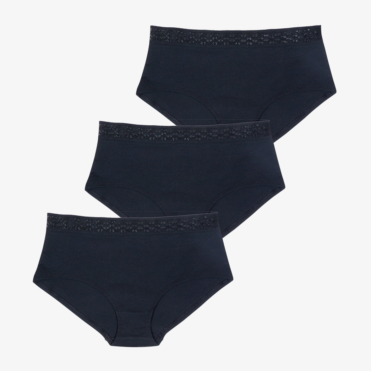 Lot de 3 boxers femme Trio Dentelle Athena