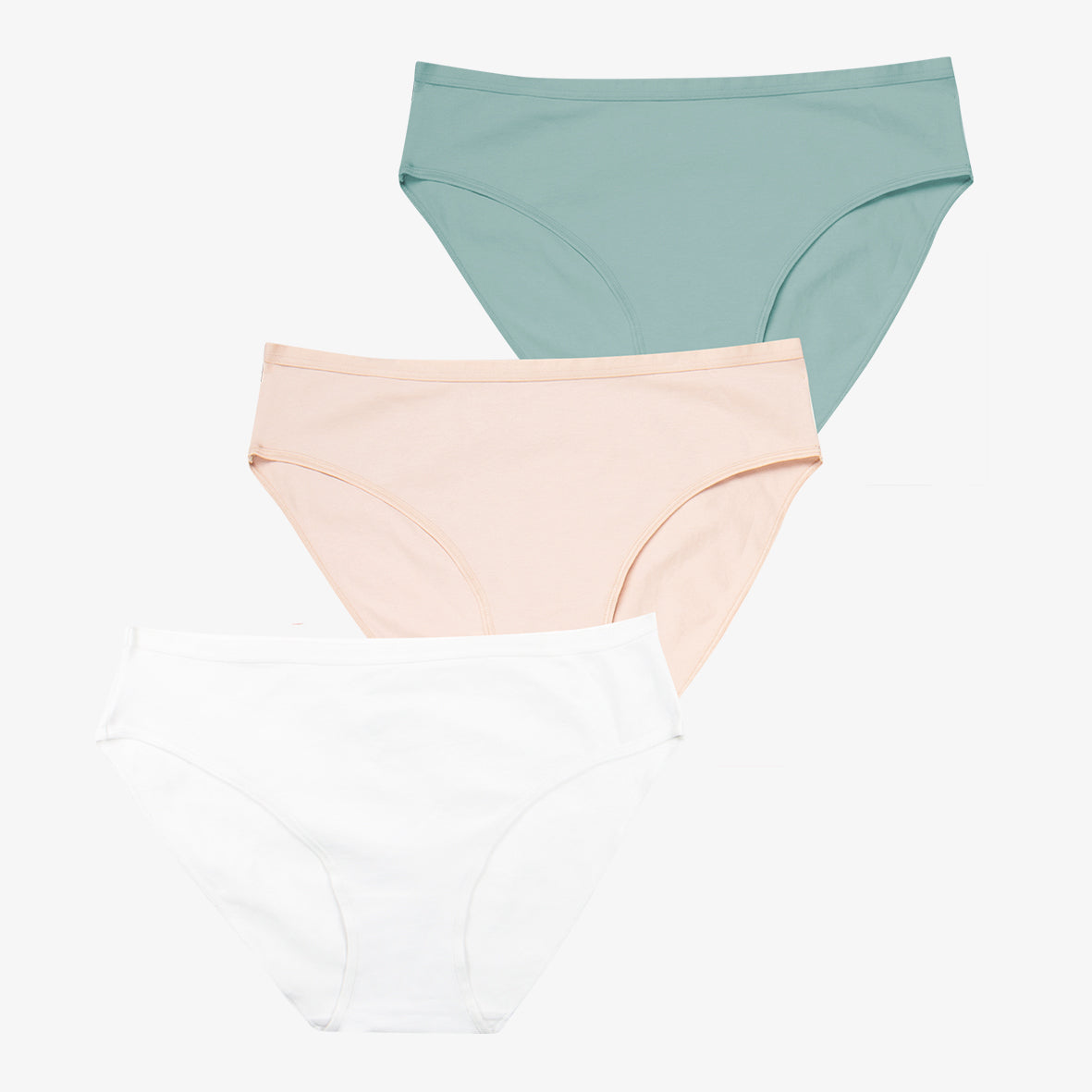 Lot de 3 slips femme Ecopack Basic Athena