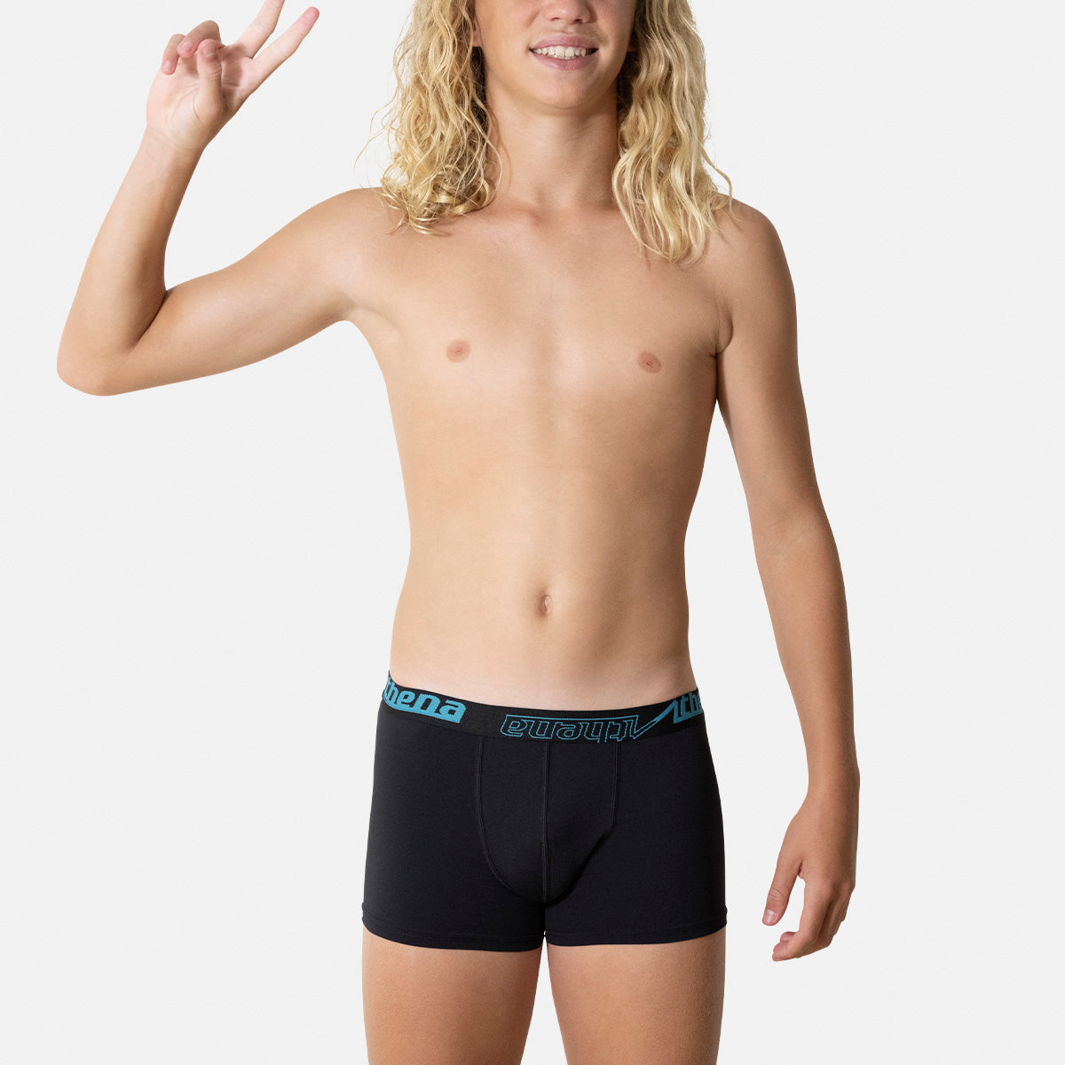 Lot de 2 boxers garçon Ecopack sport Athena