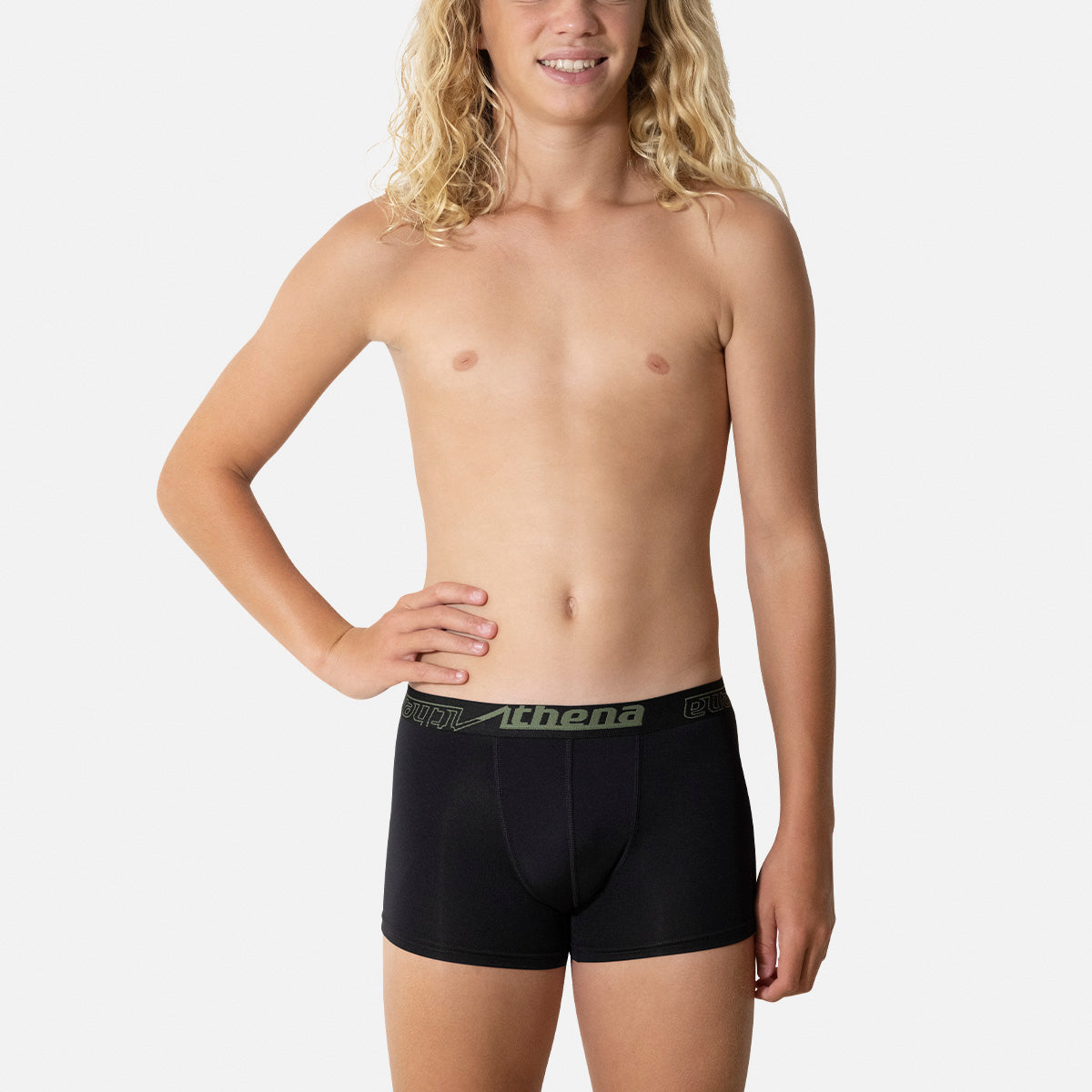 Lot de 2 boxers garçon Ecopack sport Athena