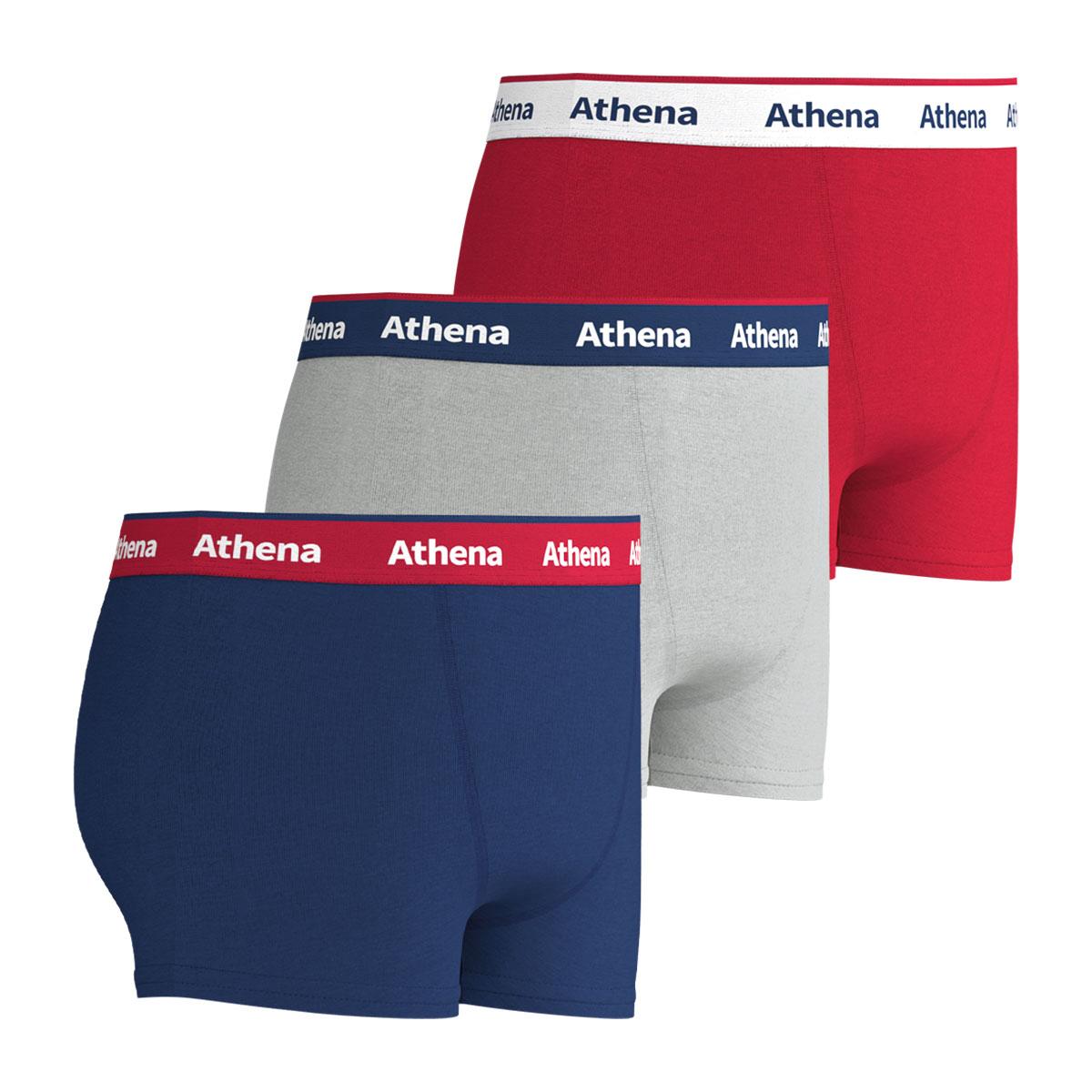 Lot de 3 boxers garçon Supporter Athena