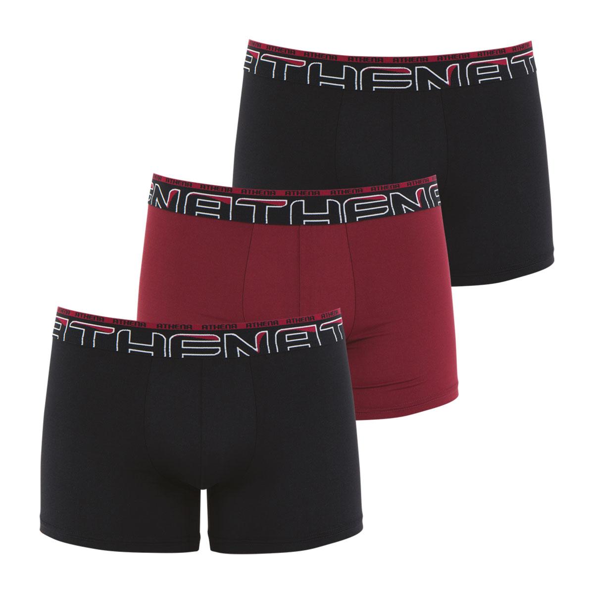 Lot de 3 boxers homme Seconde Peau Athena