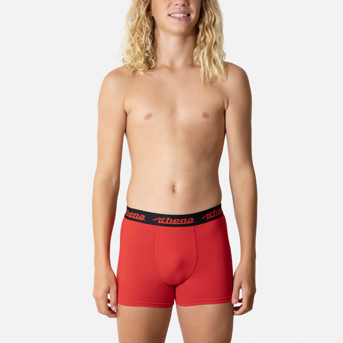 Lot de 3 boxers garçon Ecopack Trio Choc Athena