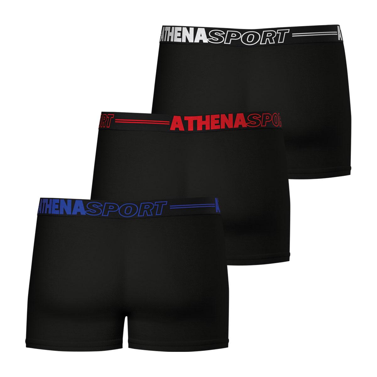 Lot de 3 boxers homme Ecopack Athena