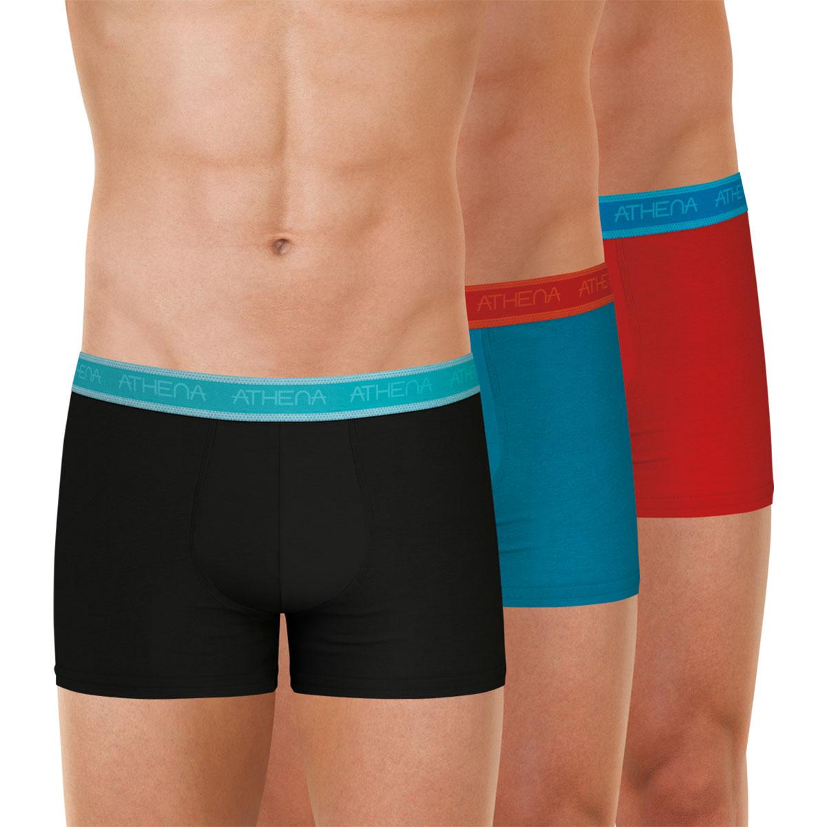 Lot de 3 boxers homme Easy Bio Athena