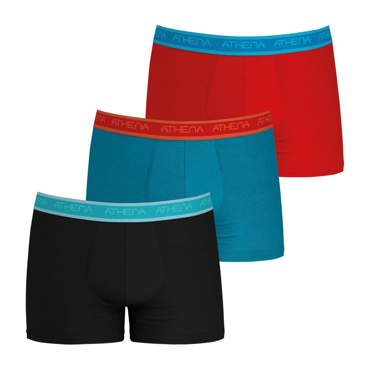 Lot de 3 boxers homme Easy Bio Athena