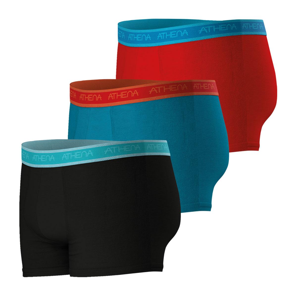 Lot de 3 boxers homme Easy Bio Athena