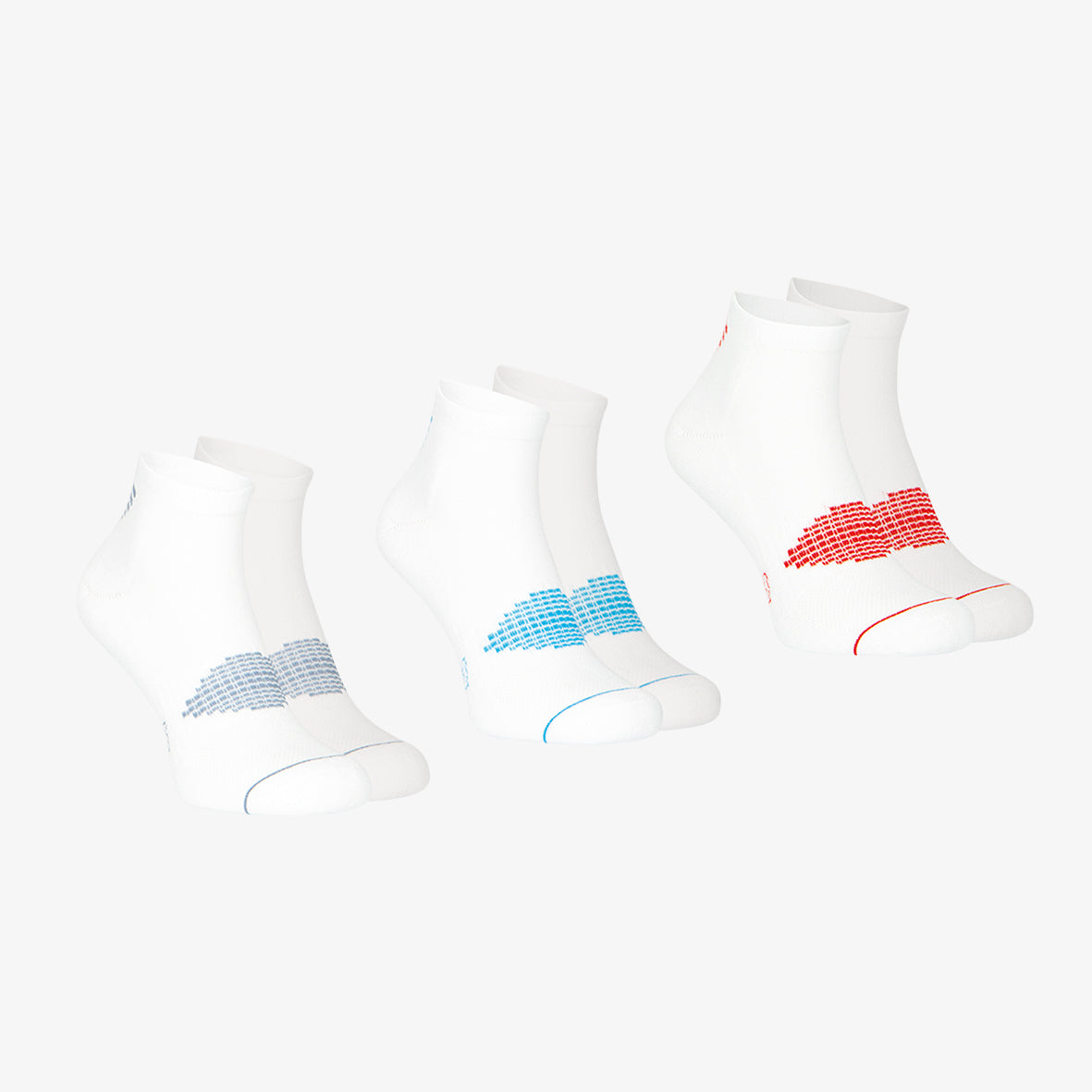 Lot de 3 paires de socquettes homme Training Dry Athena