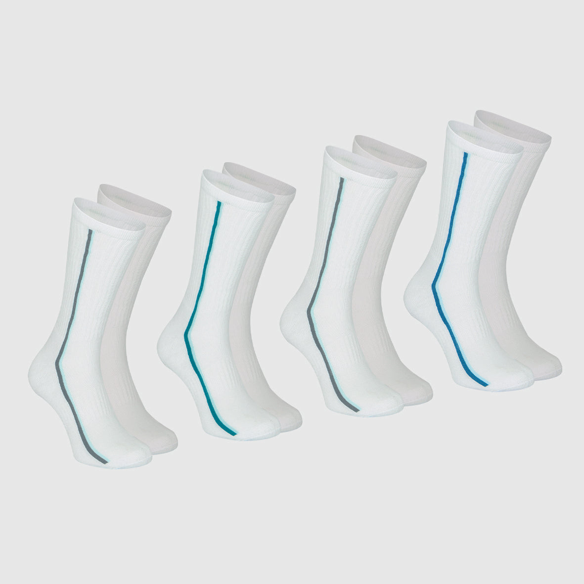 Lot de 4 mi-chaussettes homme Odor Control Athena