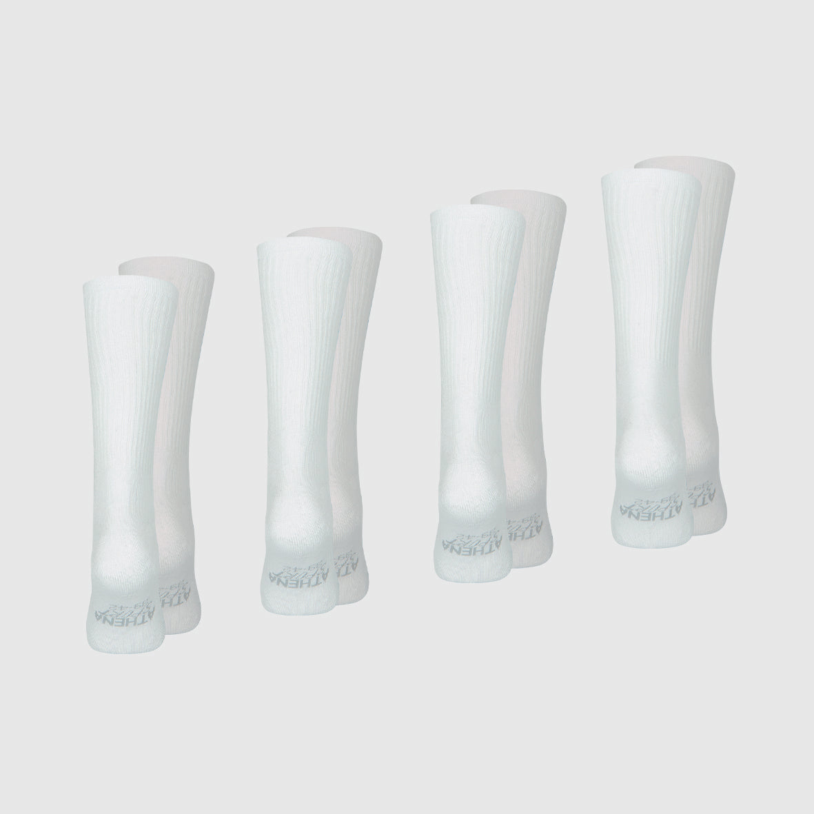 Lot de 4 mi-chaussettes homme Odor Control Athena