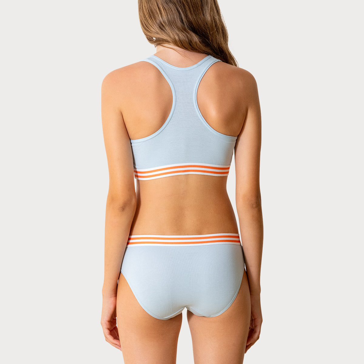 Ensemble Brassière & Slip fille Easy school Athena