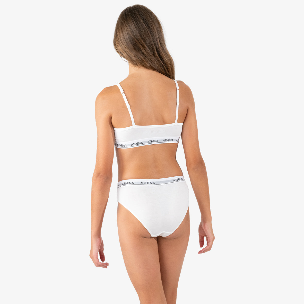 Lot de 2 slips fille Coton Ultra Doux Athena