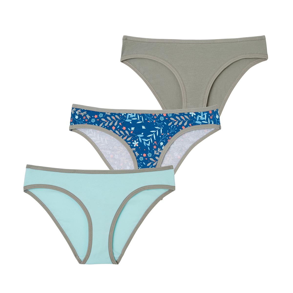 Lot de 3 slips fille Ecopack Mode Girl by Athena