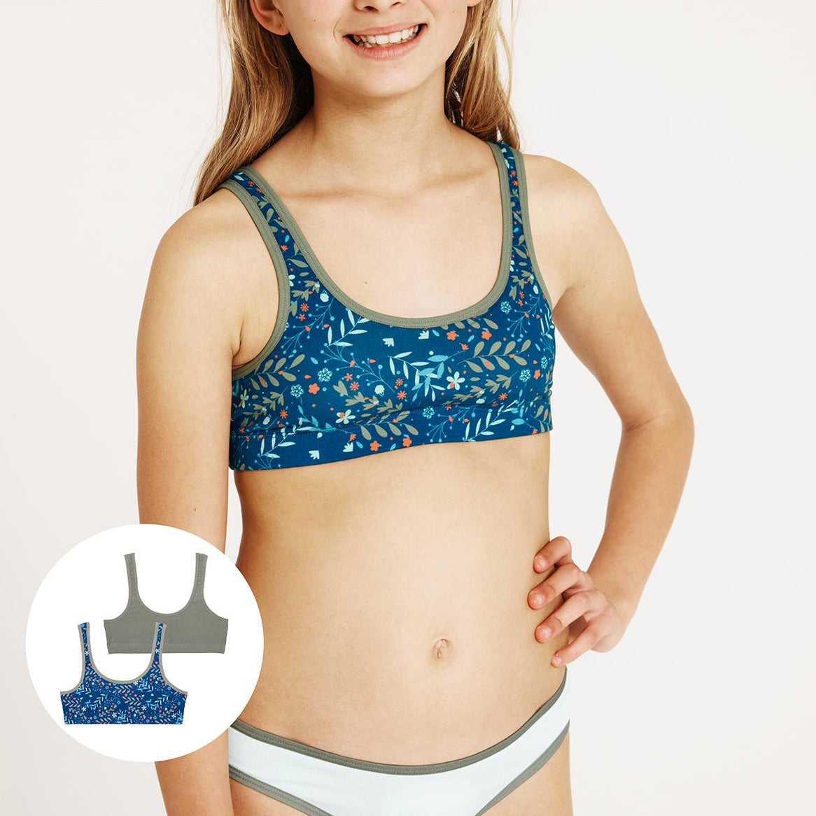 Lot de 2 brassières fille Ecopack Mode Girl by Athena
