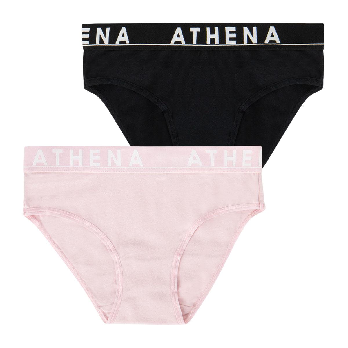 Lot de 2 slips fille Easy Color Athena Fille