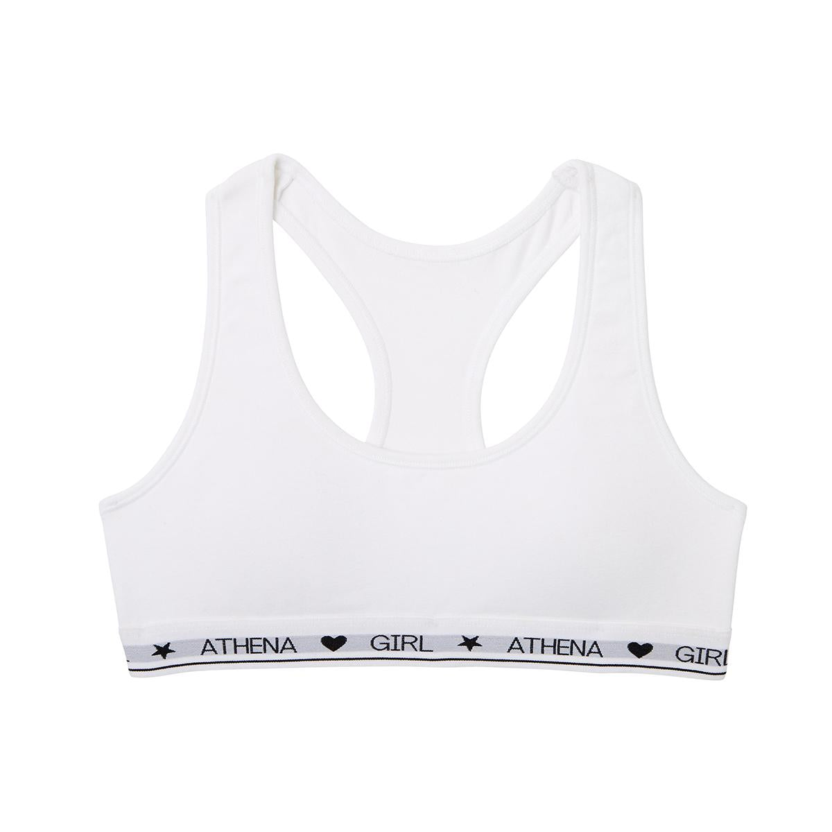 Brassière à coques amovibles fille Coton Ultra Doux Girl by Athena