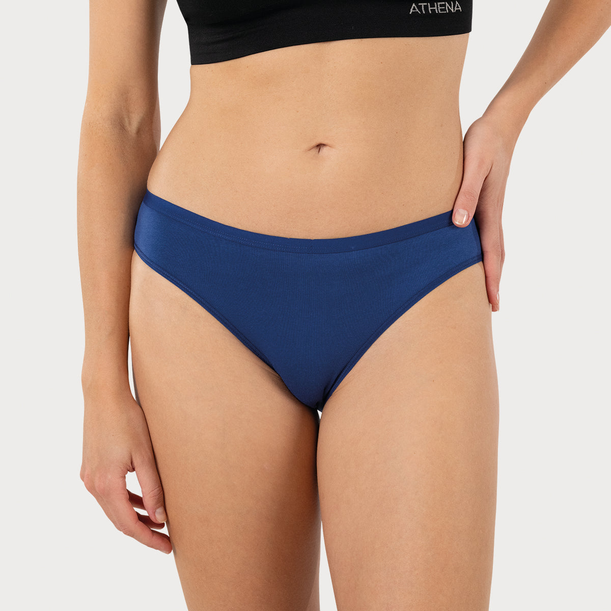 Lot de 4 culottes femme Ecopack Basic Athena