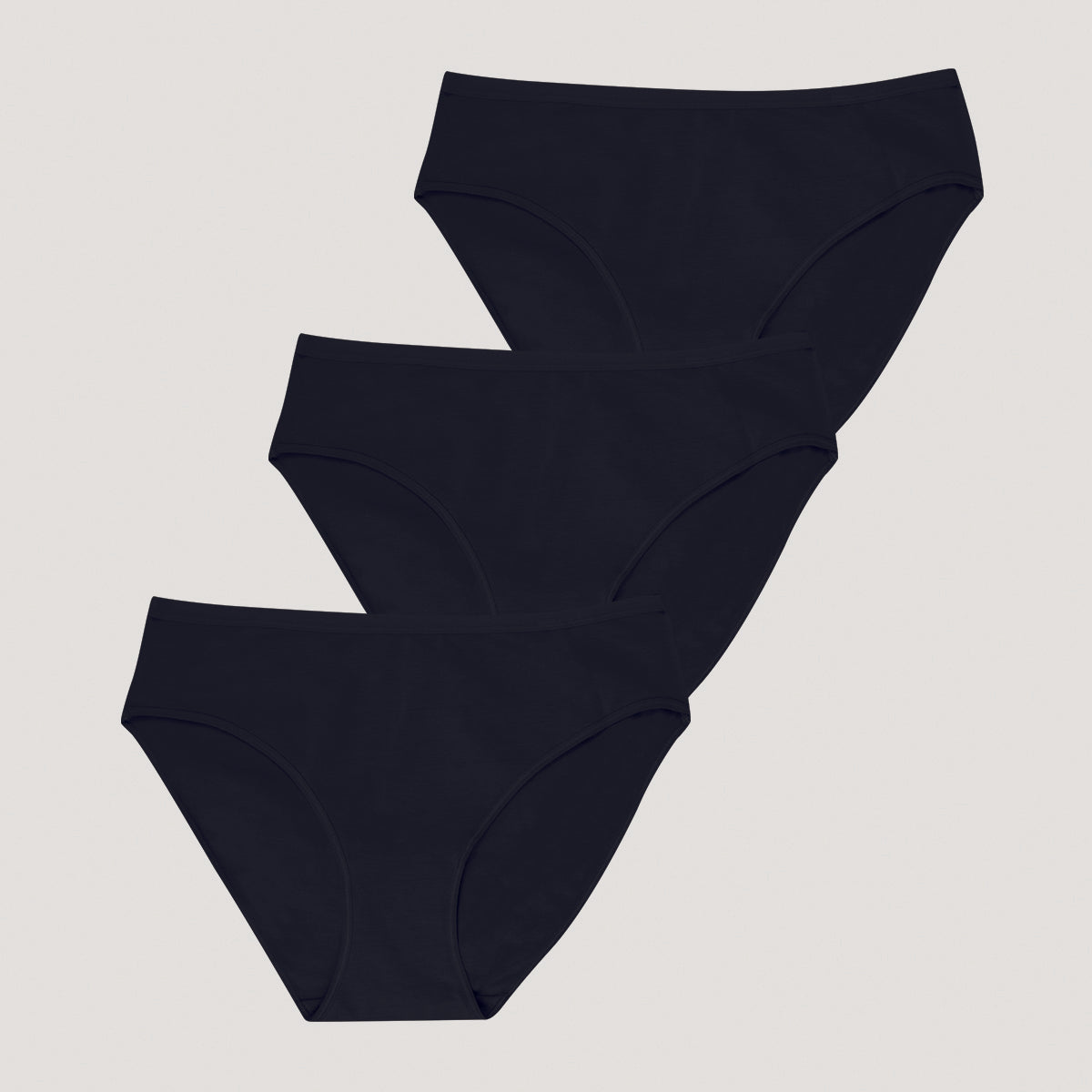 Lot de 3 culottes femme Ecopack Basic Athena