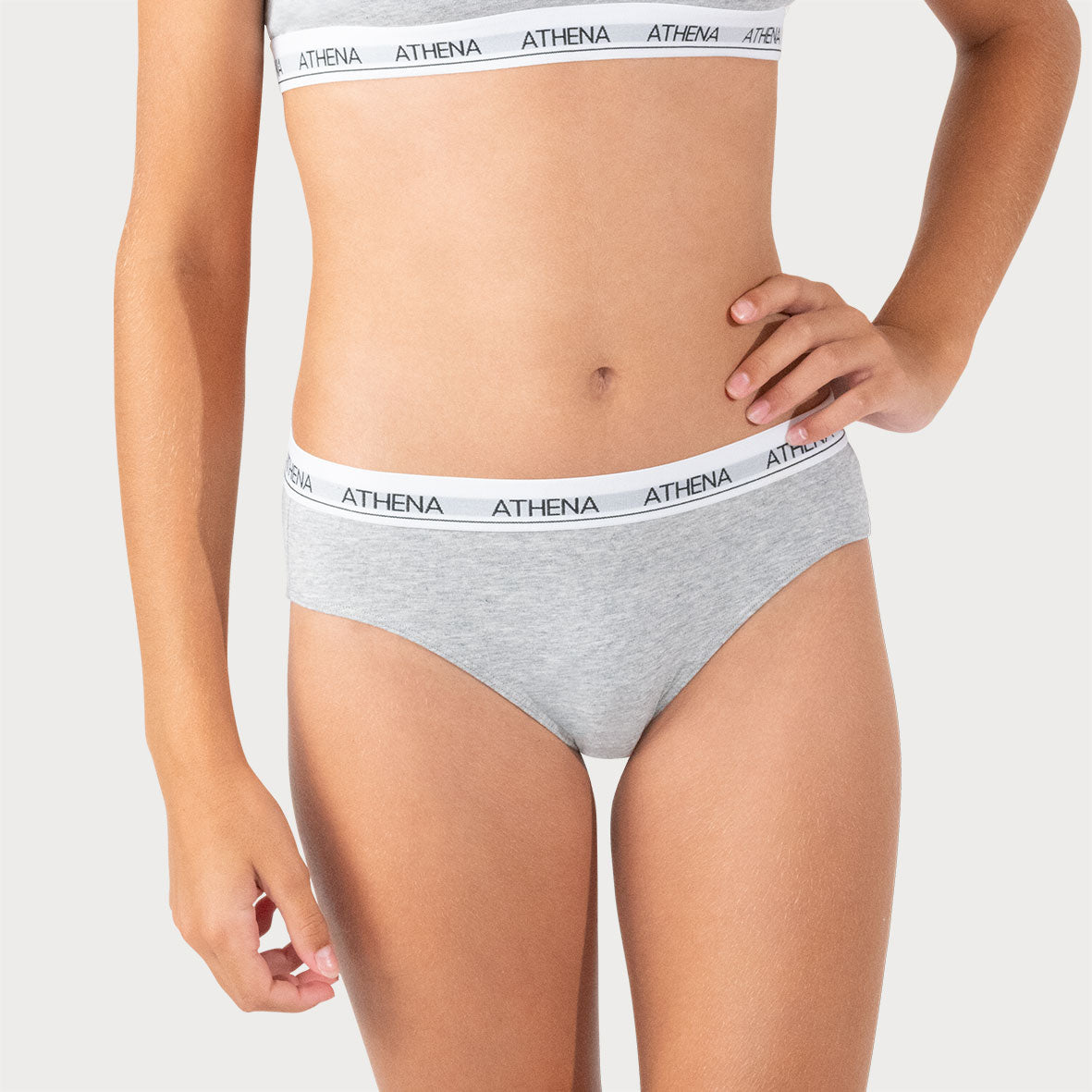 Lot de 2 slips fille Coton Ultra Doux Athena