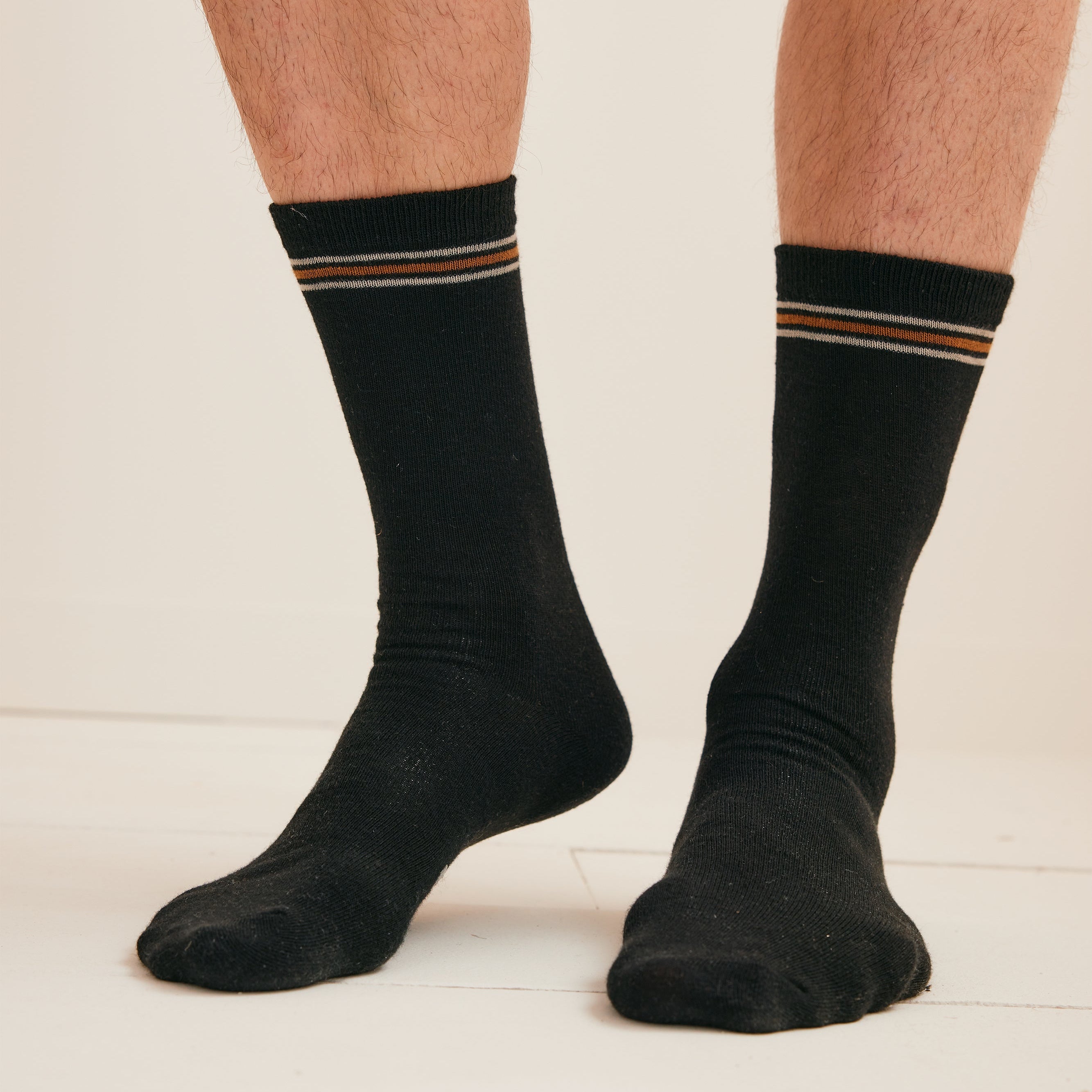 Lot de 4 mi-chaussettes homme Ecopack Athena